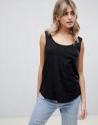 Asos Design Ultimate Tank In Black