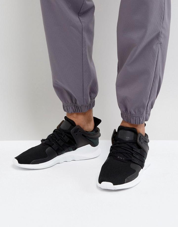 Adidas Originals Eqt Support Adv Sneakers In Black Cp9557 - Black