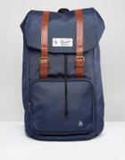 Original Penguin Twin Strap Pearl Backpack - Navy