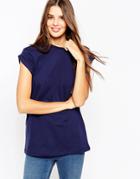 Asos The Ultimate Easy T-shirt - Navy