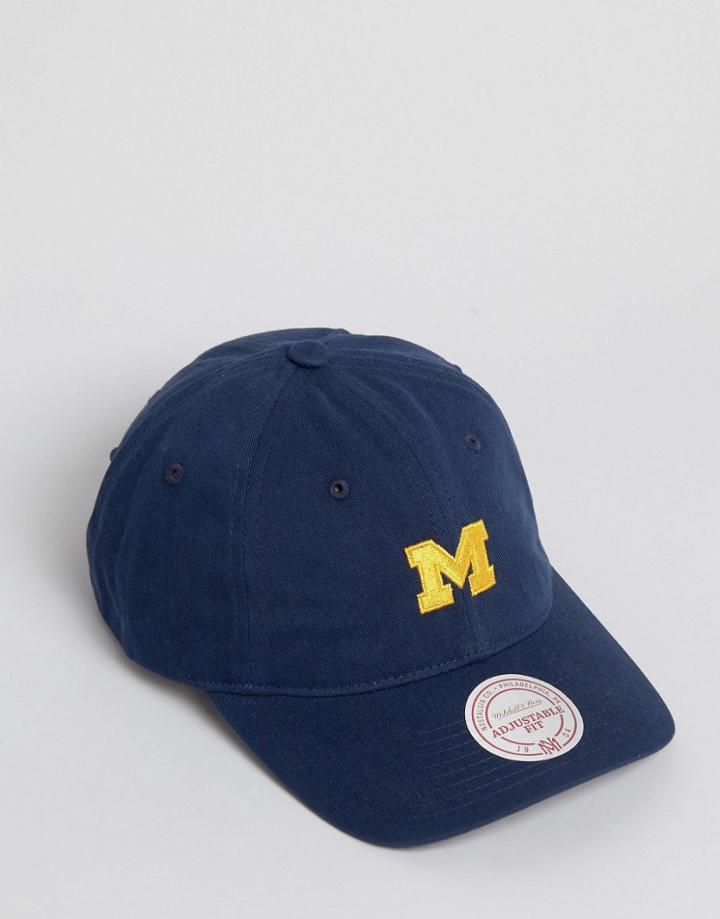 Mitchell & Ness Baseball Cap Adjustable Michigan - Navy