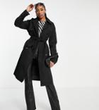 Vero Moda Tall Classic Trench Coat In Black