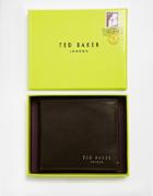 Ted Baker Antony Leather Billfold Coin Wallet - Brown