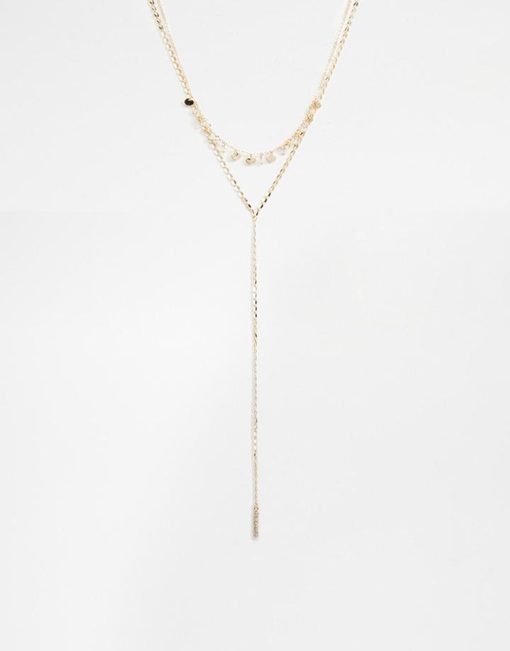Aldo Scarry Layering Necklaces - Gold