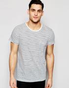 Jack & Jones Premium Stripe T-shirt - White