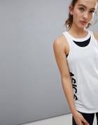 Asics Training Essential Tank In White - White