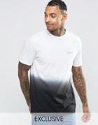 Ellesse T-shirt With Dip Dye - White