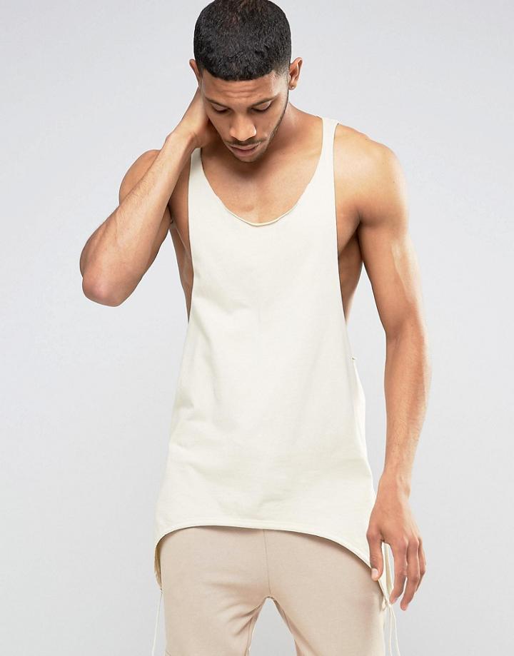 Granted Longline Vest - Stone