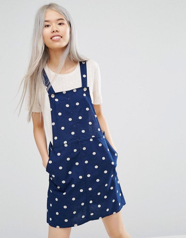 Monki Overall Dress - Multi