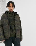 Billabong Fastplant Jacket In Camo - Green