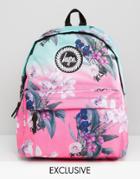 Hype Exclusive Ombre Floral Backpack - Soft Floral One