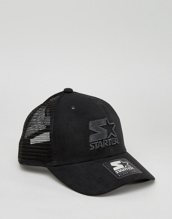 Starter Trucker Cap Black Label - Black