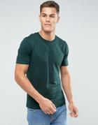 Selected Homme Perfect Pima Cotton Tee - Green