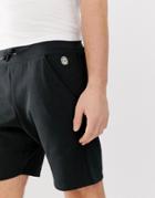Le Breve Basic Jersey Shorts-black