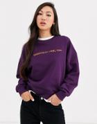 Dr Denim Slogan Sweatshirt