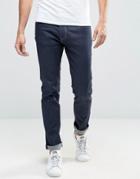 Weekday Friday Skinny Jeans Unwashed - Blue