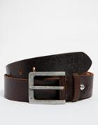 Gregory's Leather Belt 4cm - Brown