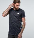Good For Nothing Muscle T-shirt In Black Speckle Exclusive To Asos - Black