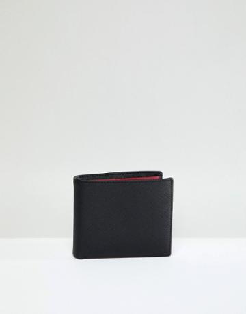 Smith And Canova Leather Wallet - Black