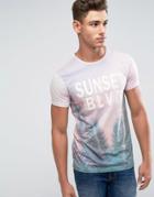 Blend Sunset Boulevard T-shirt - Pink