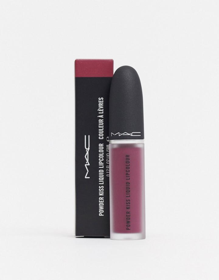 Mac Powder Kiss Liquid Lip - Got A Callback-purple
