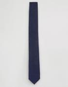 Jack & Jones Tie In Linen - Navy