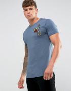 Juice Patch T-shirt - Navy