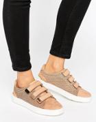 Aldo Multi Strap Sneakers - Tan