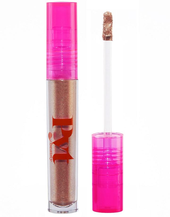 Pyt Beauty Glow Me Liquid Eyeshadow - Rosy Nude-gold