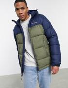 Columbia Pike Lake Hooded Jacket In Green