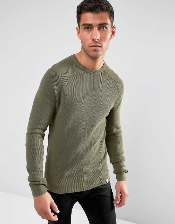 Jack & Jones Crew Neck Sweater - Green