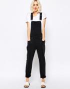 Dr Denim Vilde Relaxed Overall - Black