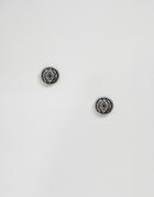 Classics 77 Silver Stud Earrings - Silver