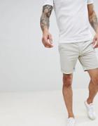 Selected Homme Chino Short - Stone