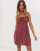 Hollister Summer Dress In Ditsy Floral - Multi