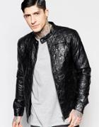 Minimum Leather Jacket - Black