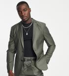 Harry Brown Tall Loose Fit Bamboo Suit Jacket-green