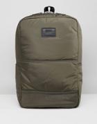 Boss Orange By Hugo Boss Padded Backpack In Khaki - Green