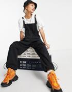 Urban Revivo Chain Detail Overalls In Black
