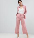 Asos Tall Mix & Match Tailored Clean Culotte - Pink