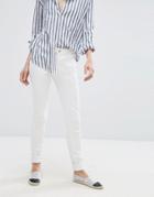 Vero Moda High Waist White Skinny Jeans - White