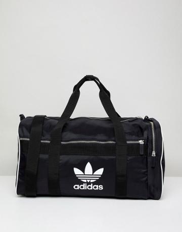 Adidas Originals Adicolor Duffle Bag In Black Cw0618 - Black