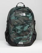 The North Face Borealis Backpack In Camo - Green