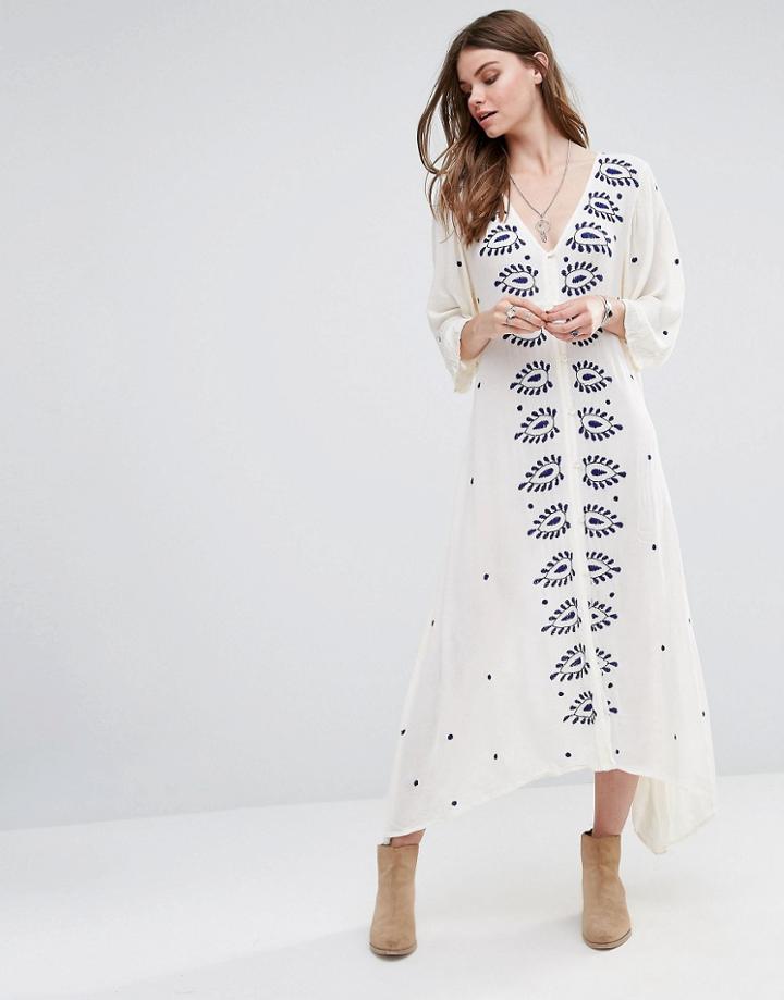 Raga The Daphne Maxi Dress - Eggshell