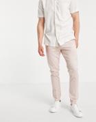 New Look Skinny Chino In Light Pink