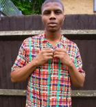 Asos Made In Kenya Relaxed Revere Check Shirt Two-piece-red