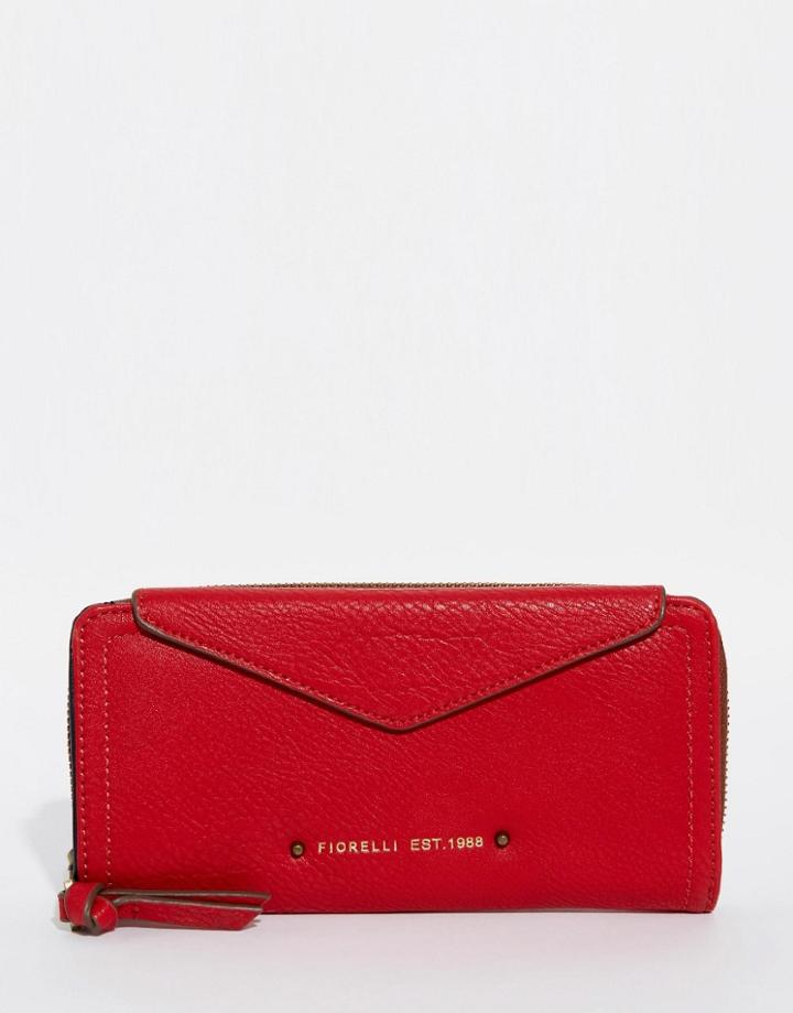 Fiorelli Zip Around Purse - Red