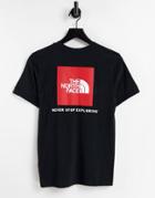 The North Face Nse Box T-shirt In Black