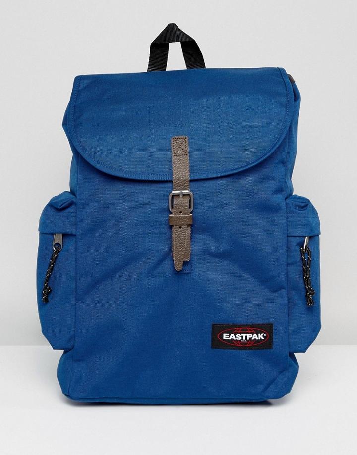 Eastpak Austin Backpack In Movienight Blue - Blue