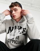 Nike Trend Pack Hoodie In Gray Heather